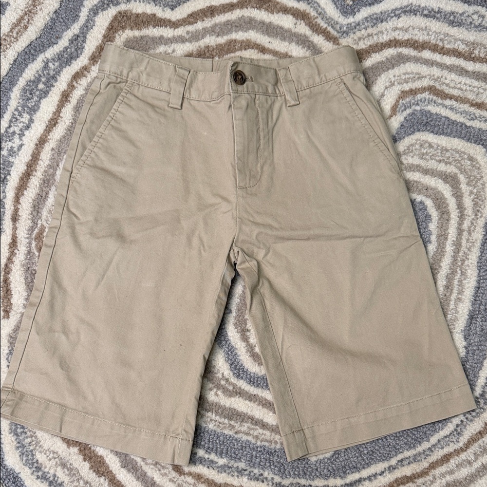 Brooks Brothers Beige Flat Front Shorts